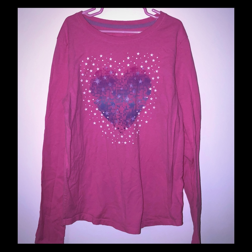 Girls shirt with heart
